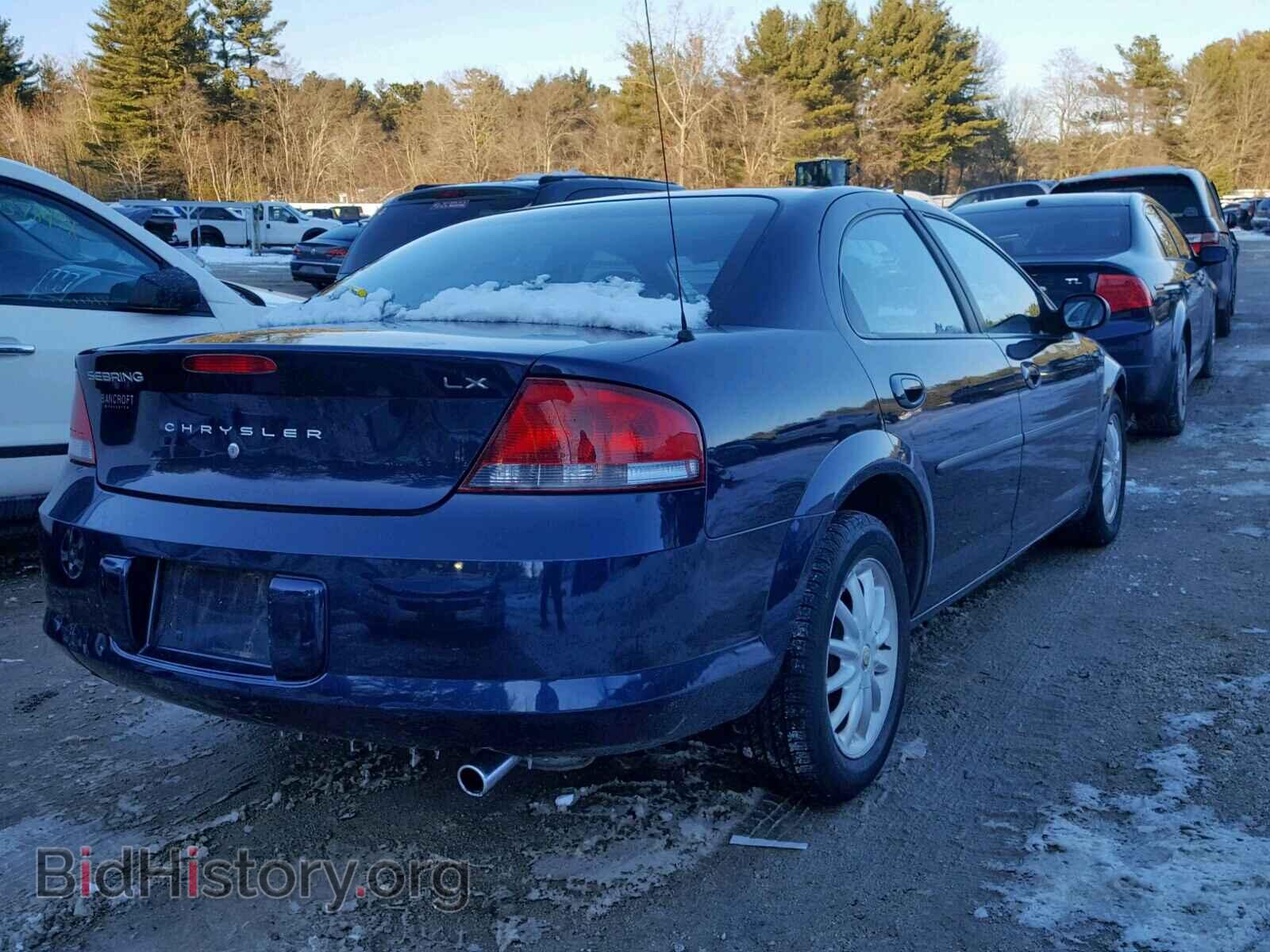 2002 CHRYSLER SEBRING - VIN: 1C3EL46R92N256190 - Photo 4