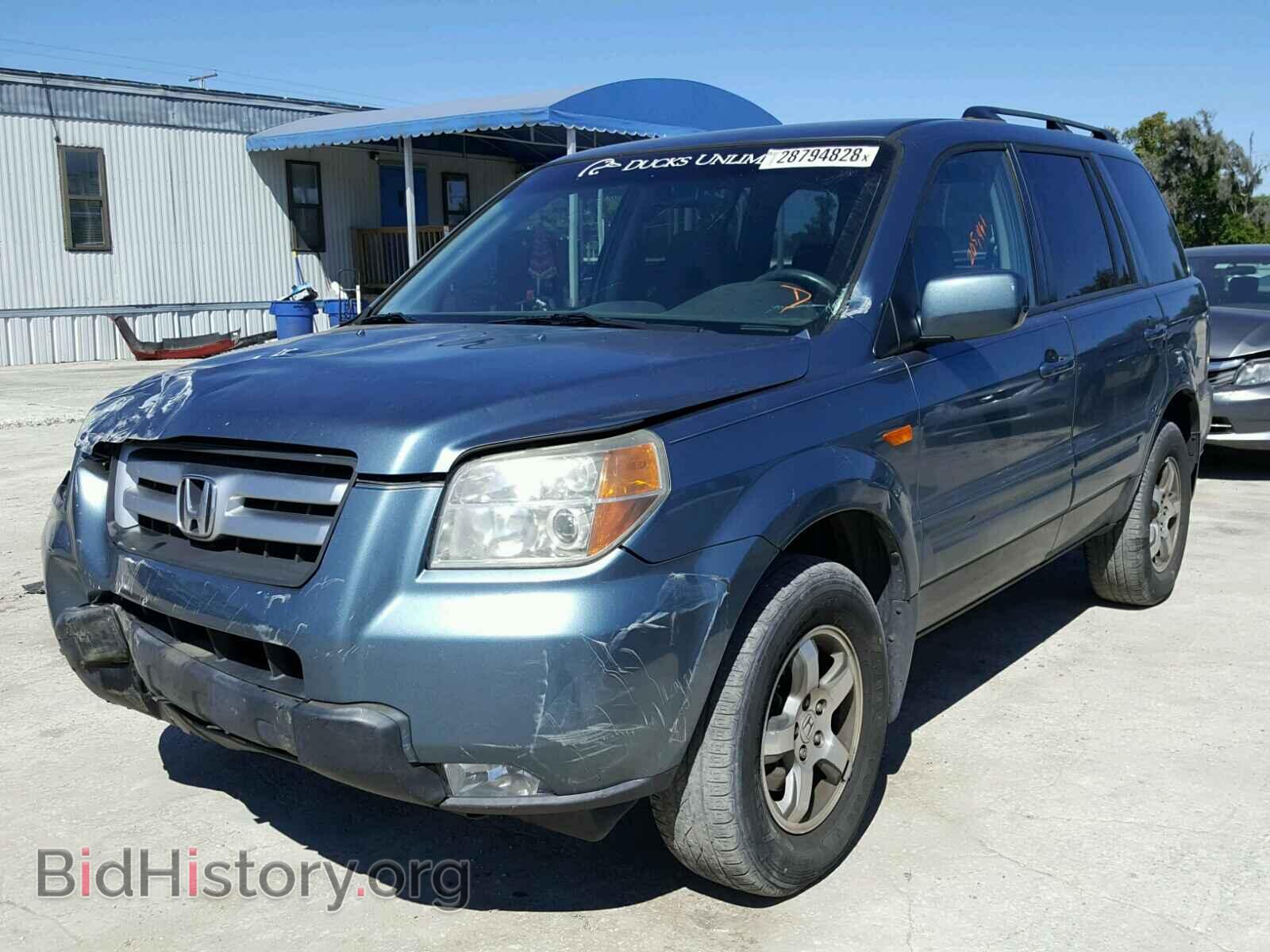 2007 HONDA PILOT - VIN: 5FNYF28447B027492 - Фото 2