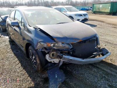 2013 Honda CIVIC Civic EX, gray — VIN 2HGFB2F85DH519626, Copart