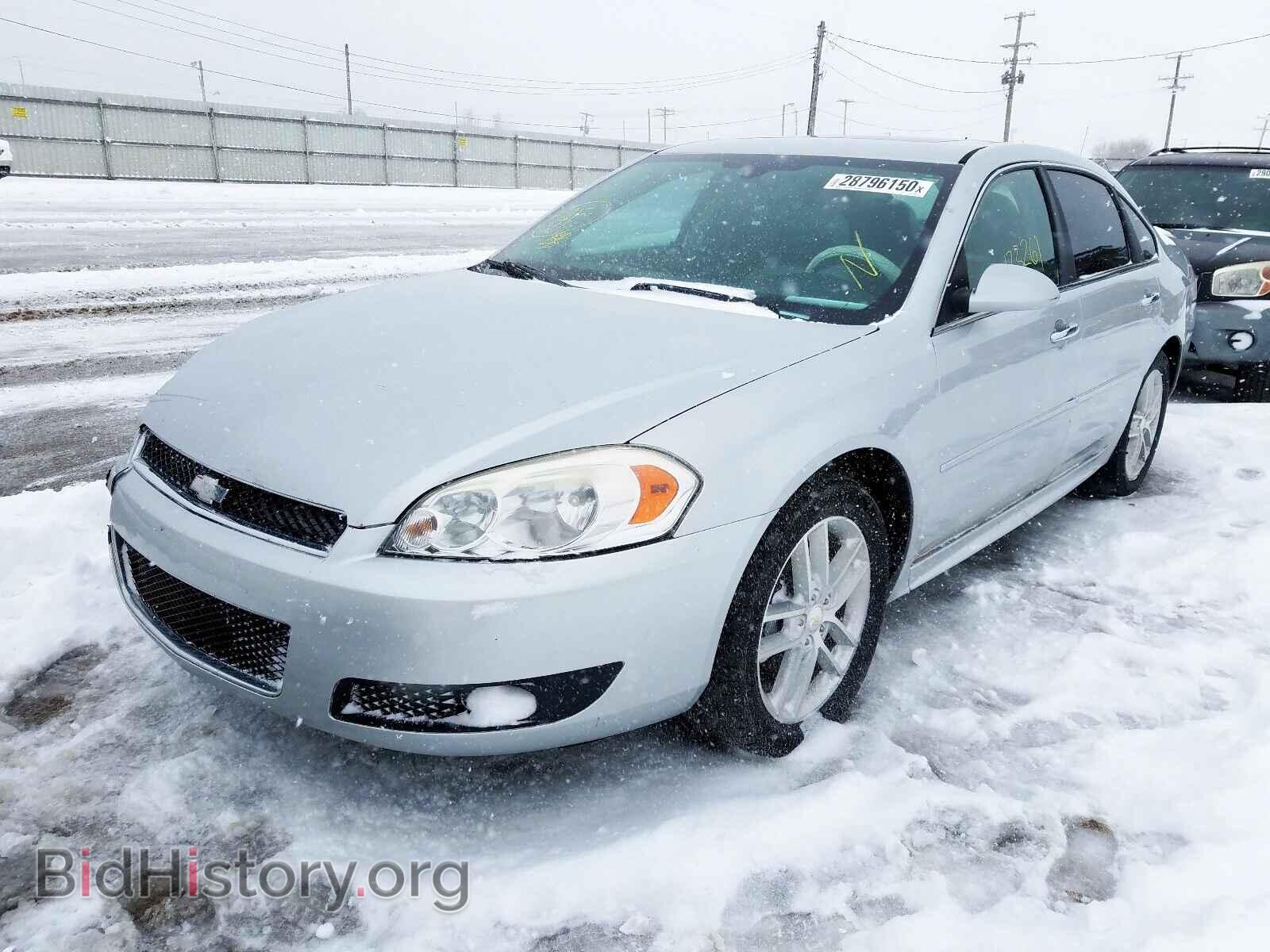 2014 CHEVROLET IMPALA - VIN: 2G1WC5E38E1127360 - Фото 2