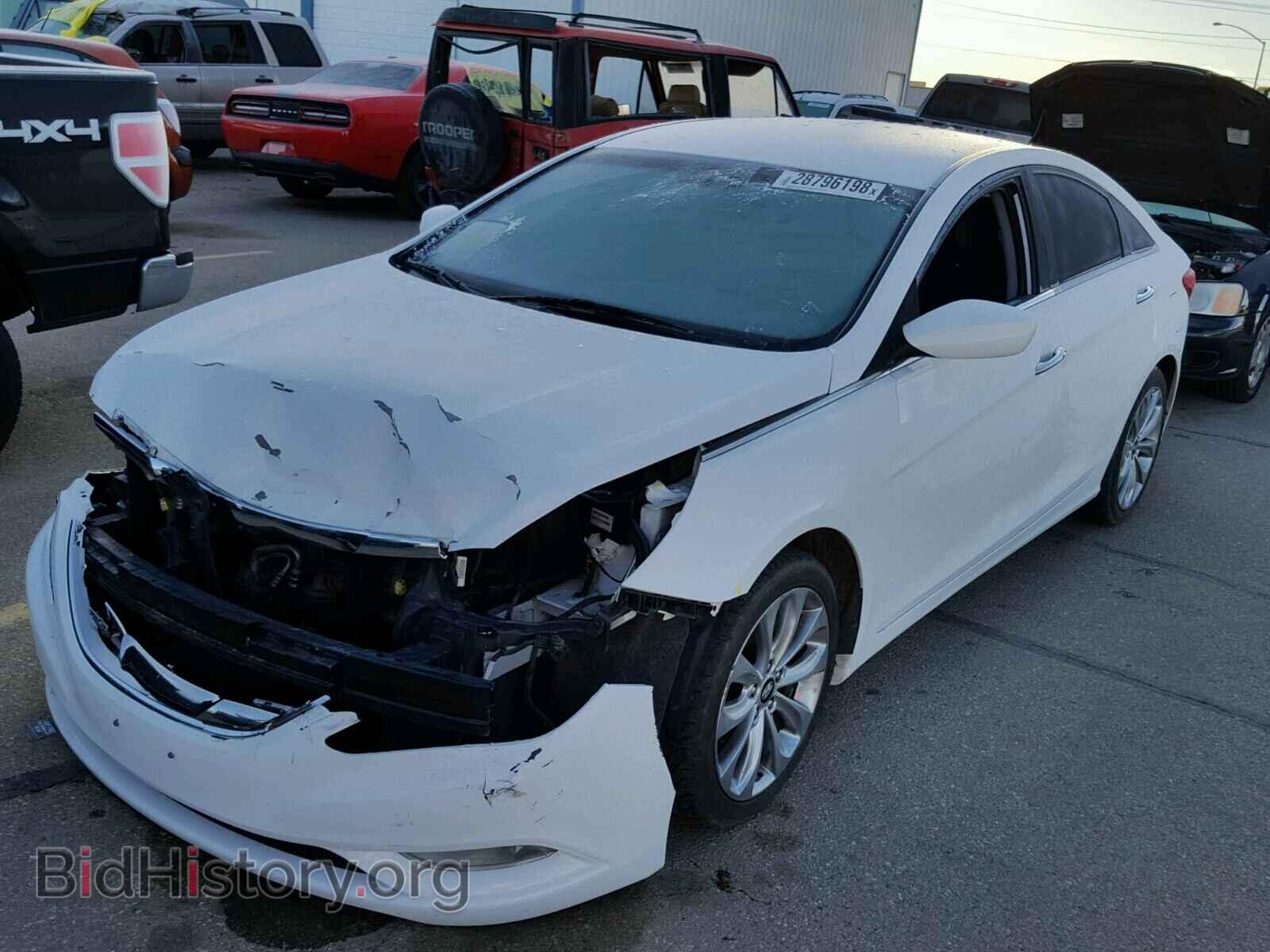 2012 HYUNDAI SONATA - VIN: 5NPEC4AC3CH458670 - Фото 2