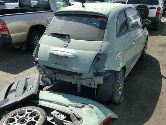 2012 FIAT 500 - VIN: 3C3CFFBR5CT295439 - Фото 4