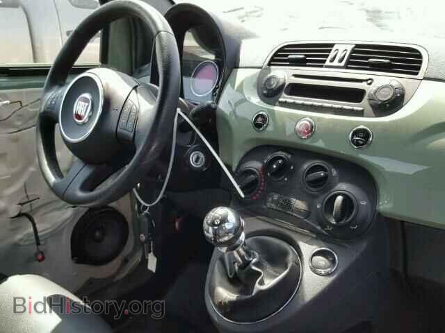 2012 FIAT 500 - VIN: 3C3CFFBR5CT295439 - Фото 10