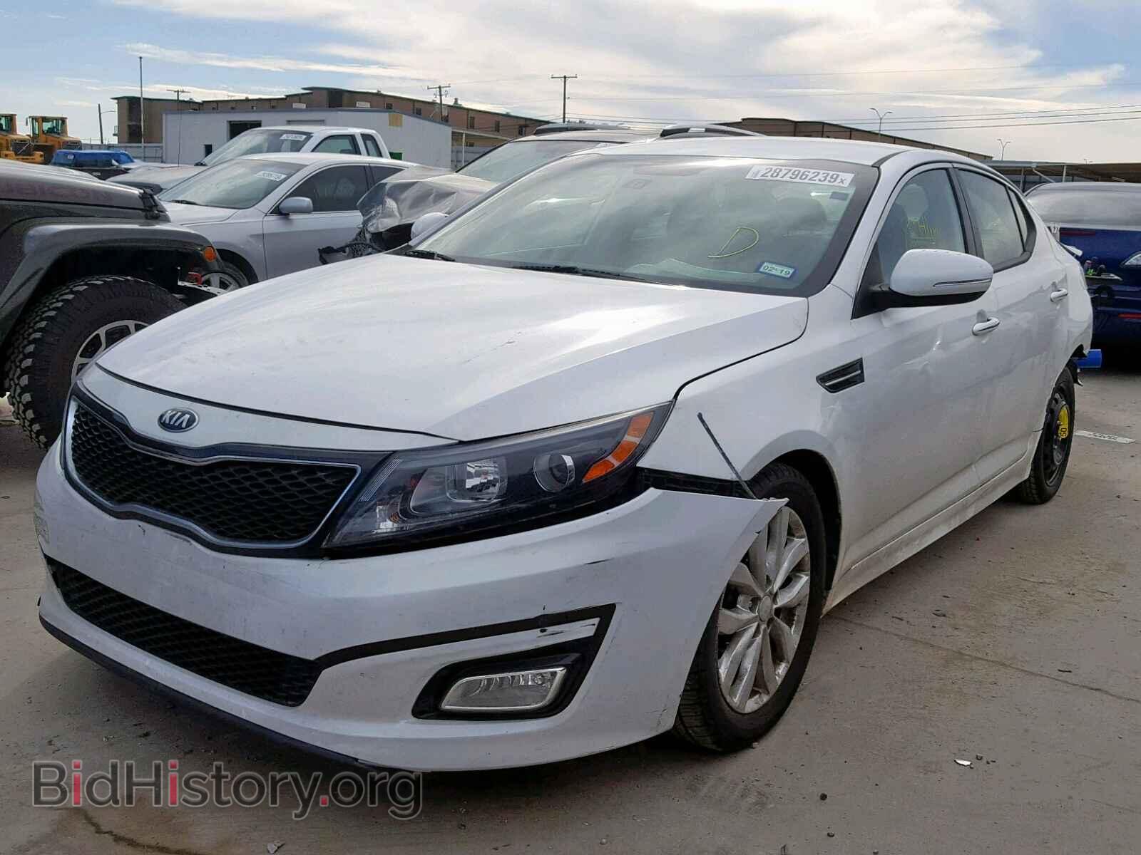 2015 KIA OPTIMA - VIN: 5XXGM4A75FG399775 - Фото 2