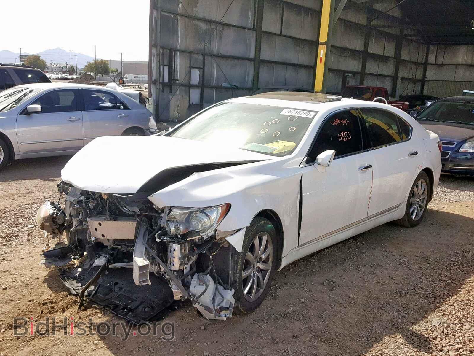 2007 LEXUS LS460 - VIN: JTHGL46FX75005971 - Фото 2