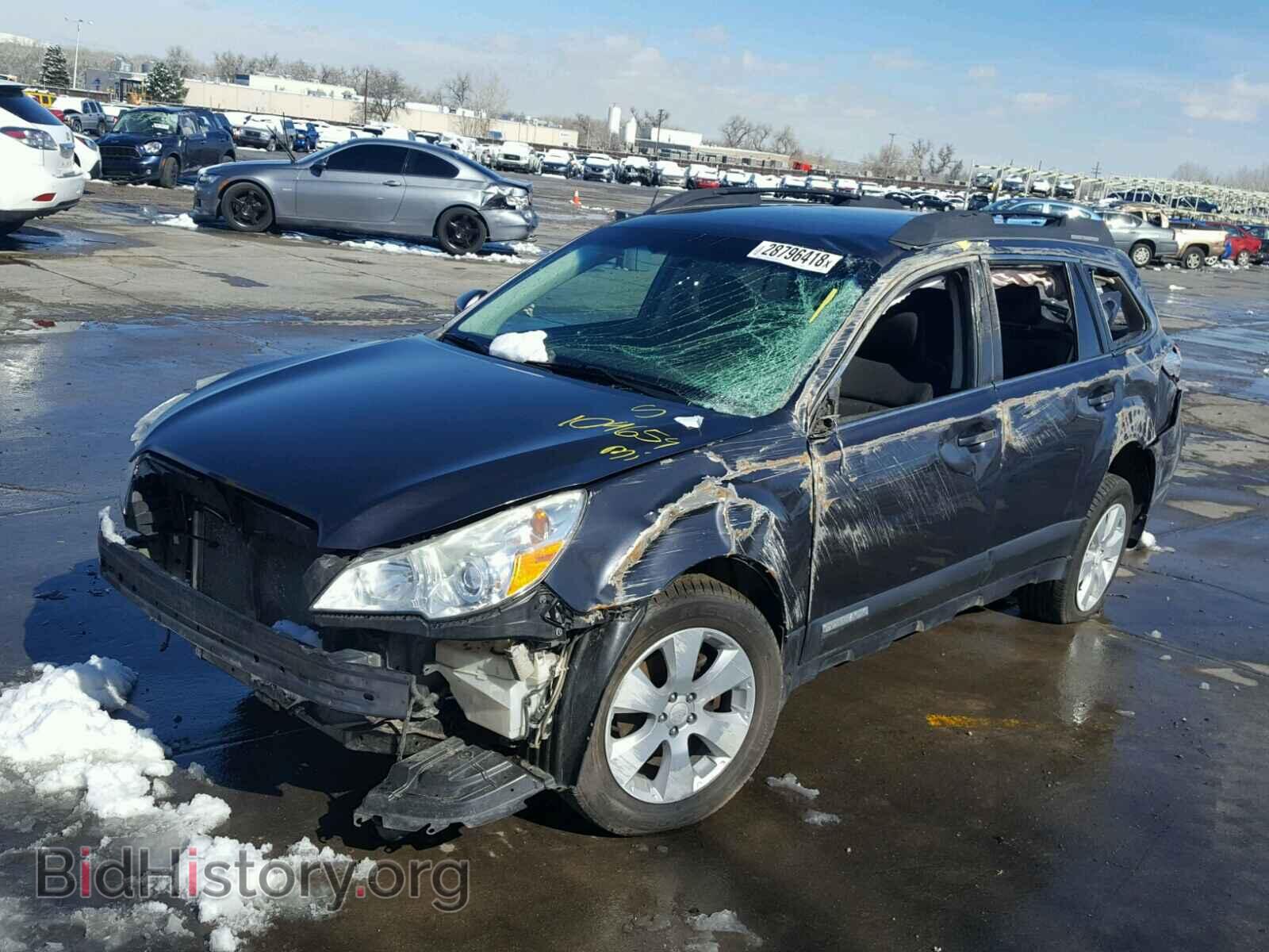 2011 SUBARU OUTBACK - VIN: 4S4BRBCCXB3352211 - Фото 2