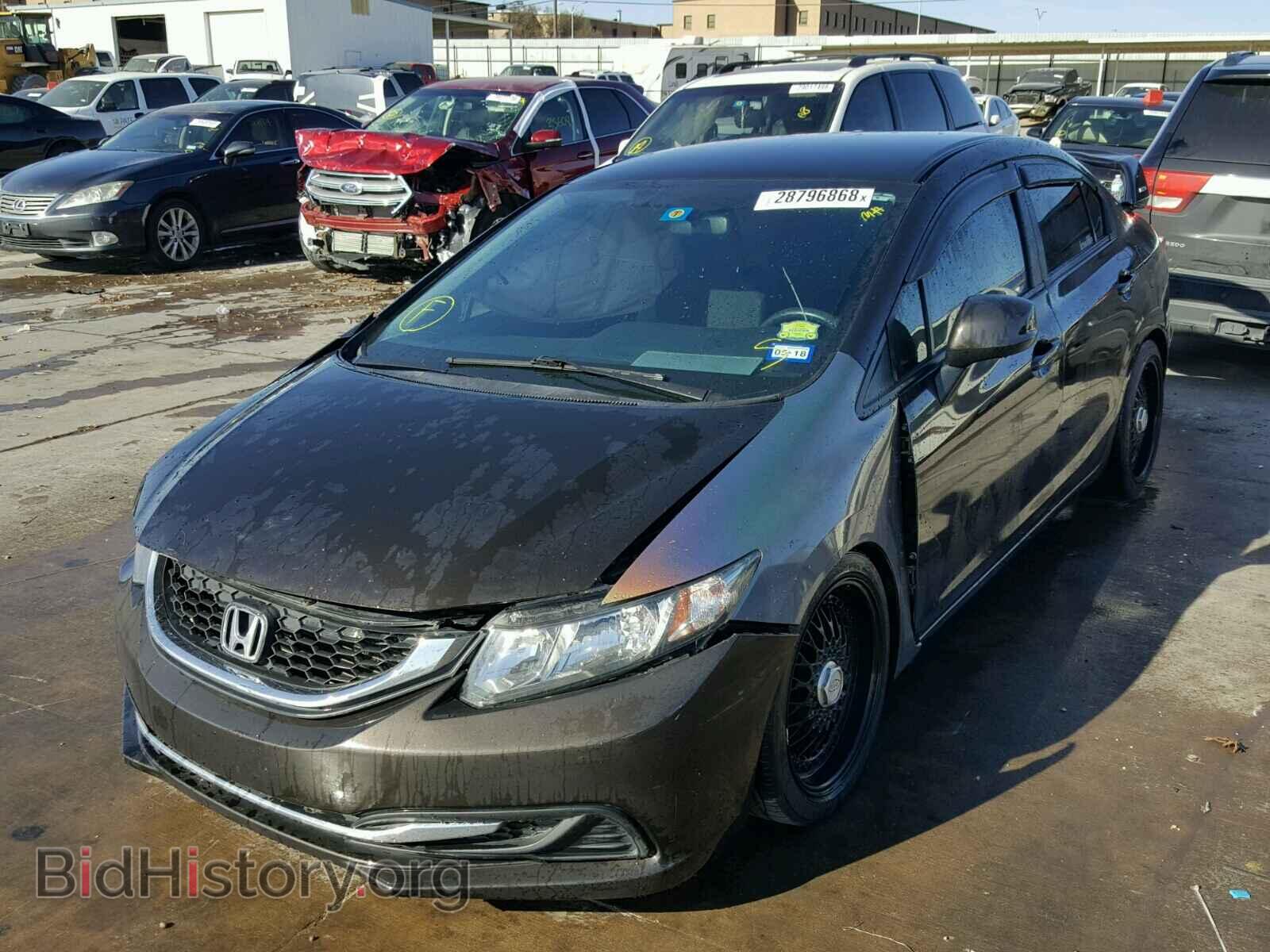 2013 HONDA CIVIC - VIN: 2HGFB2F50DH590755 - Фото 2