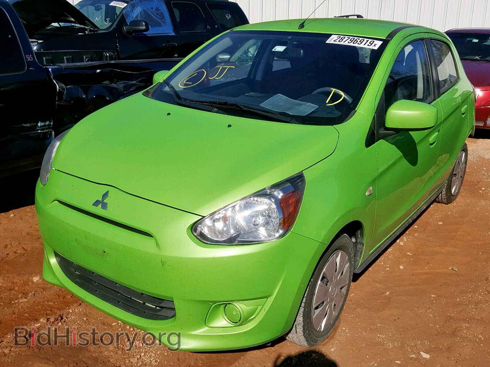 2014 MITSUBISHI MIRAGE - VIN: ML32A3HJ3EH025751 - Фото 2