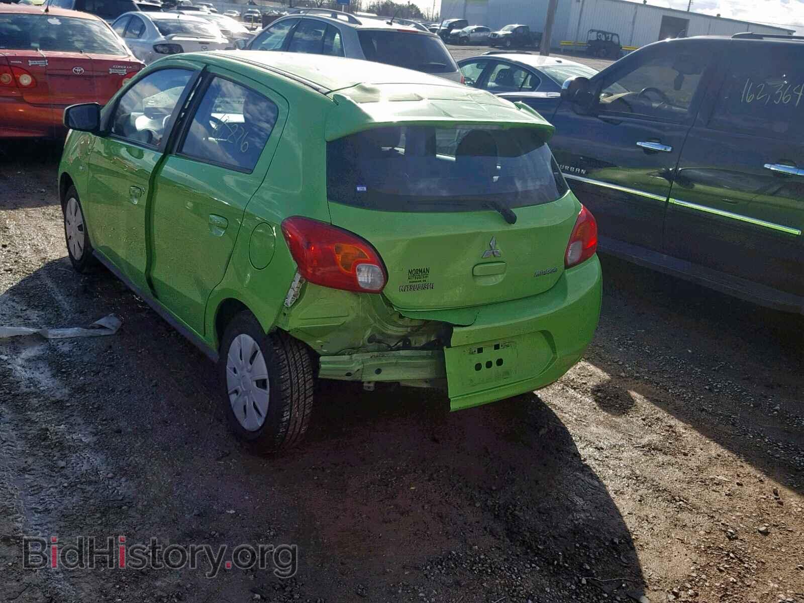 2014 MITSUBISHI MIRAGE - VIN: ML32A3HJ3EH025751 - Фото 3