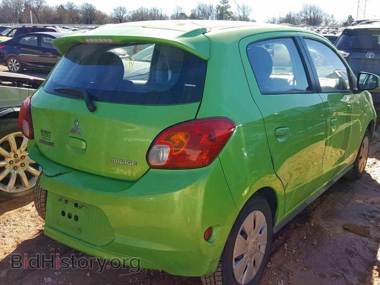 2014 MITSUBISHI MIRAGE - VIN: ML32A3HJ3EH025751 - Фото 4