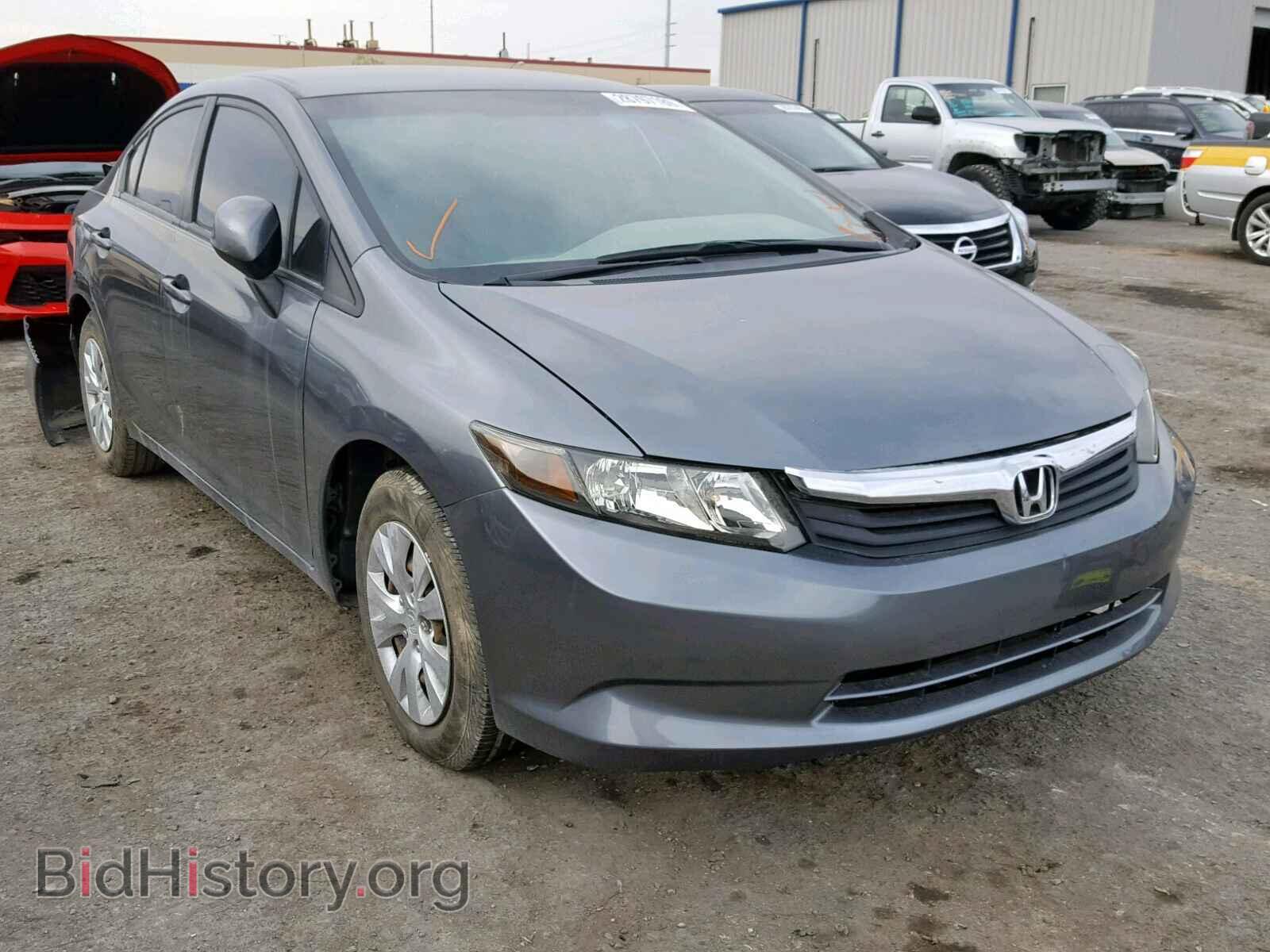 Фотография 19XFB2F58CE010936 - HONDA CIVIC LX 2012