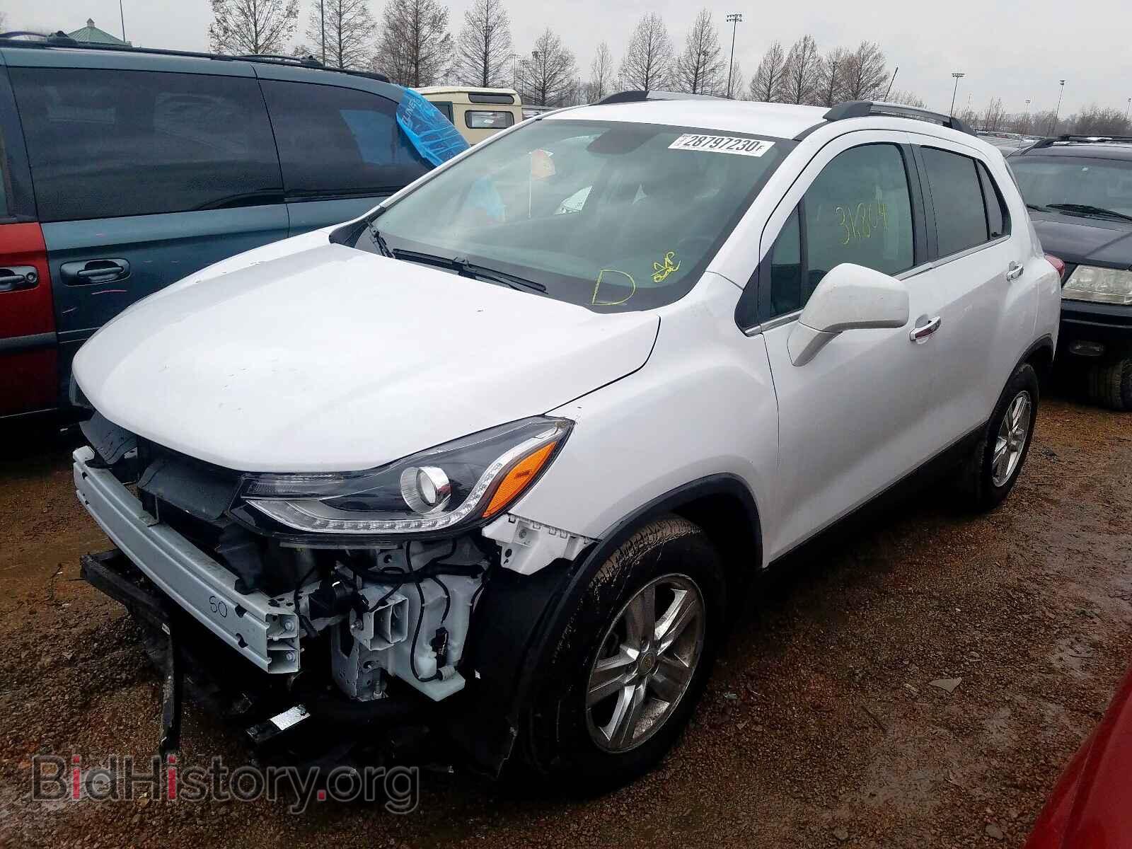 2018 CHEVROLET TRAX - VIN: 3GNCJLSBXJL406213 - Фото 2