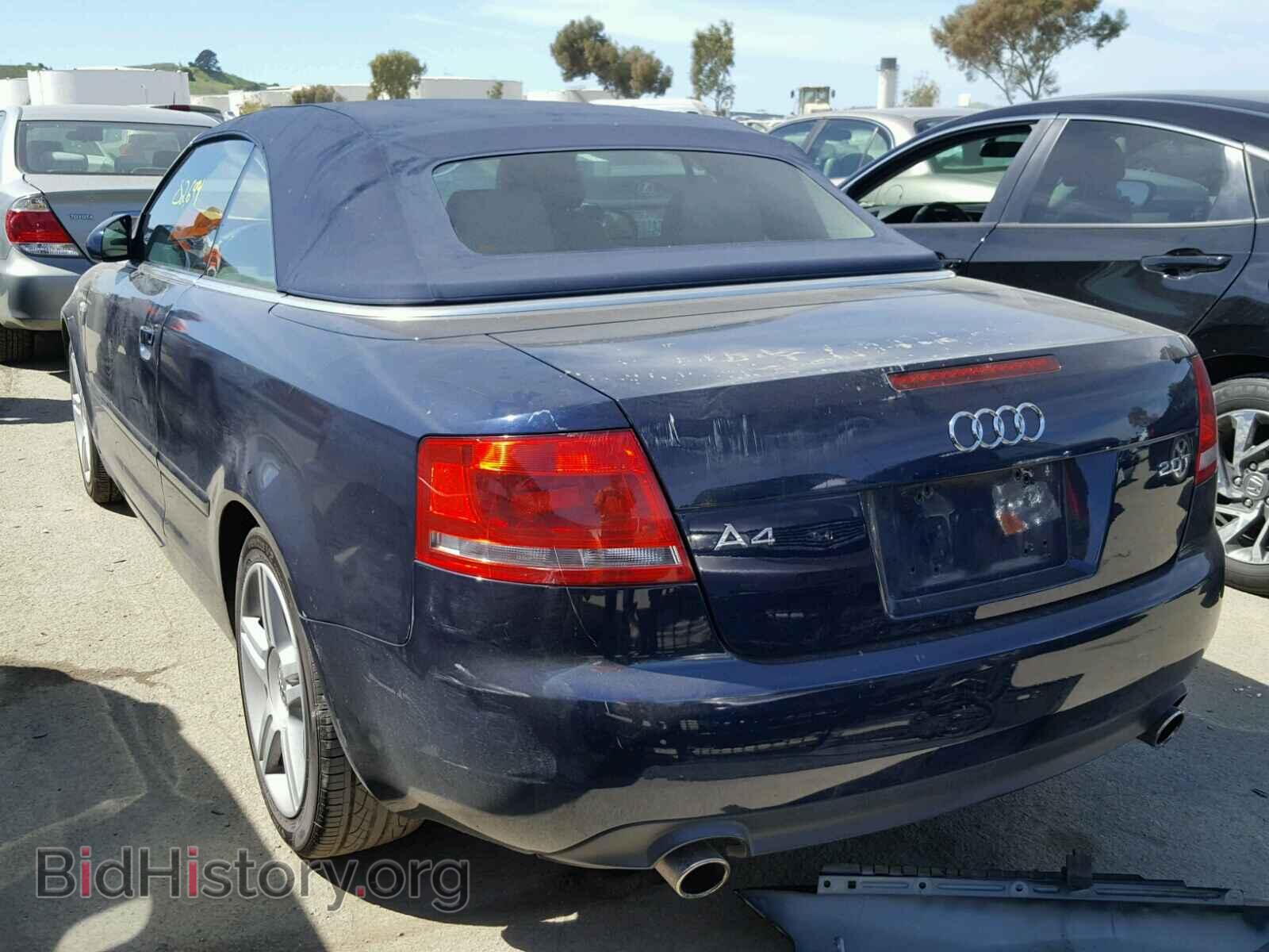 2007 AUDI A4 - VIN: WAUAF48H17K025103 - Фото 3
