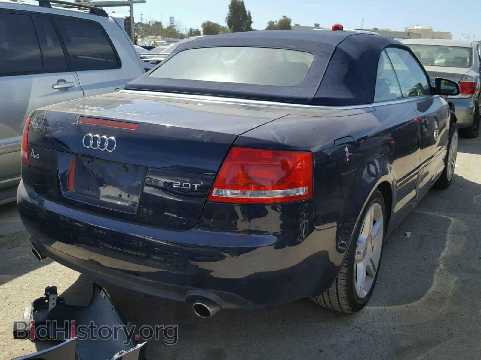 2007 AUDI A4 - VIN: WAUAF48H17K025103 - Фото 4