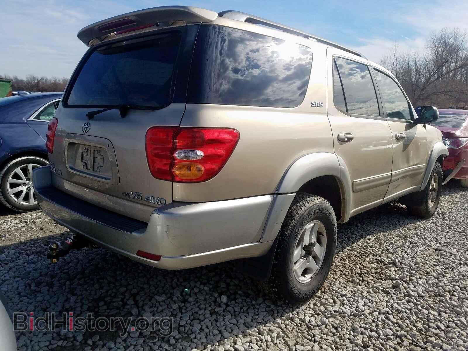 2002 TOYOTA SEQUOIA - VIN: 5TDZT34A42S113016 - Фото 4