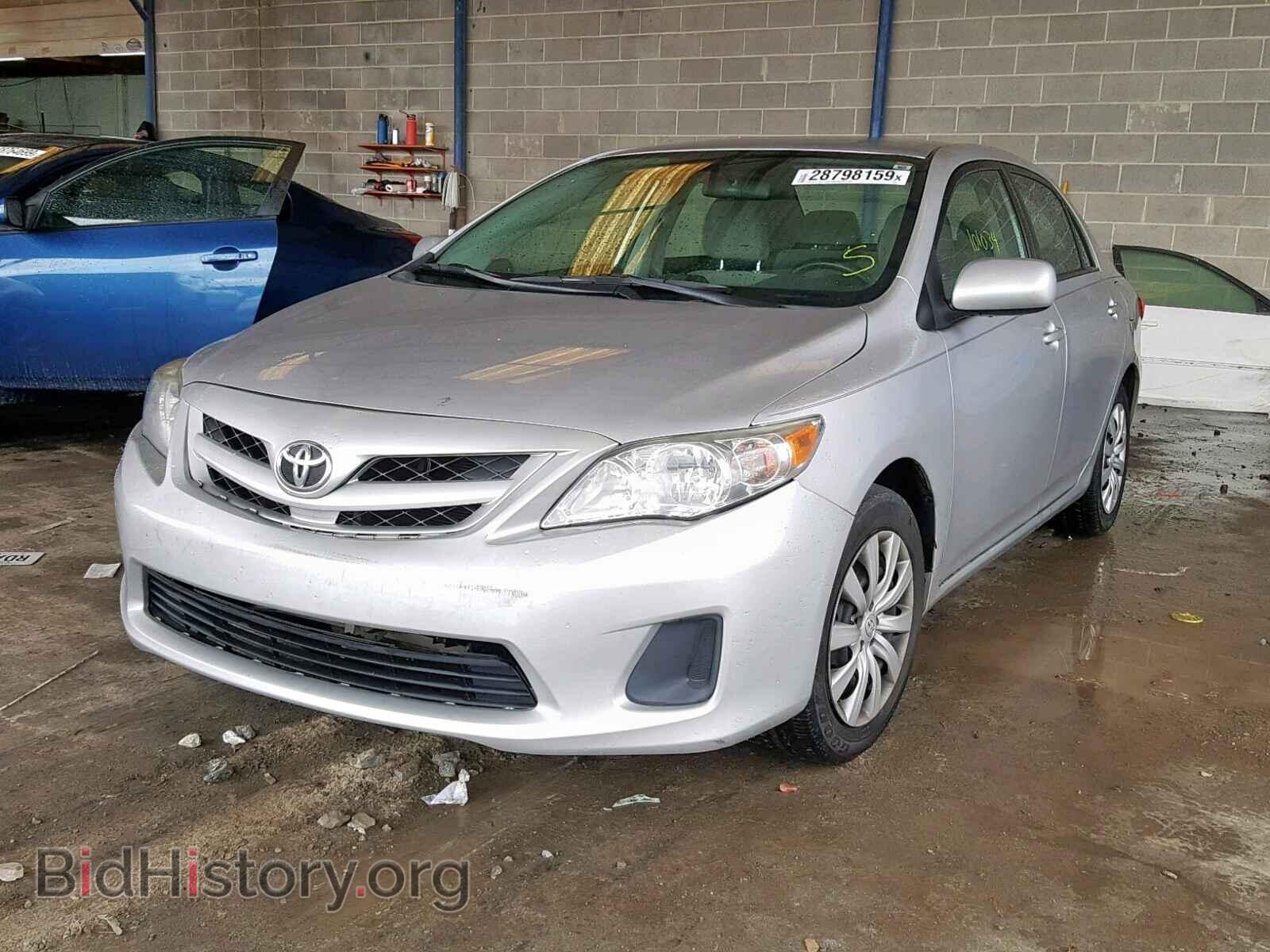 2012 TOYOTA COROLLA BA - VIN: 2T1BU4EE5CC853402 - Фото 2