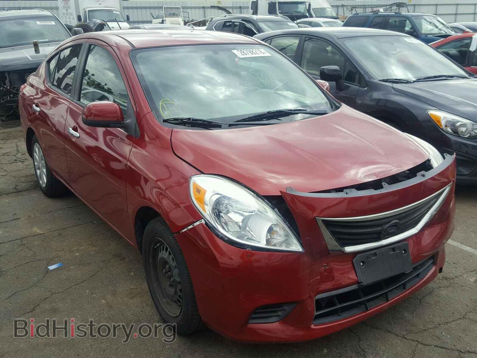 Фотография 3N1CN7AP9CL824883 - NISSAN VERSA 2012