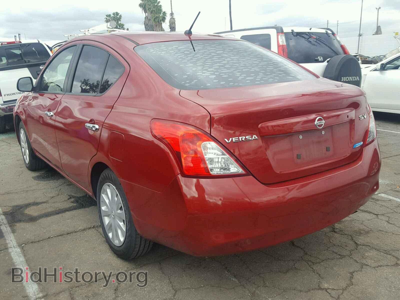 2012 NISSAN VERSA - VIN: 3N1CN7AP9CL824883 - Фото 3