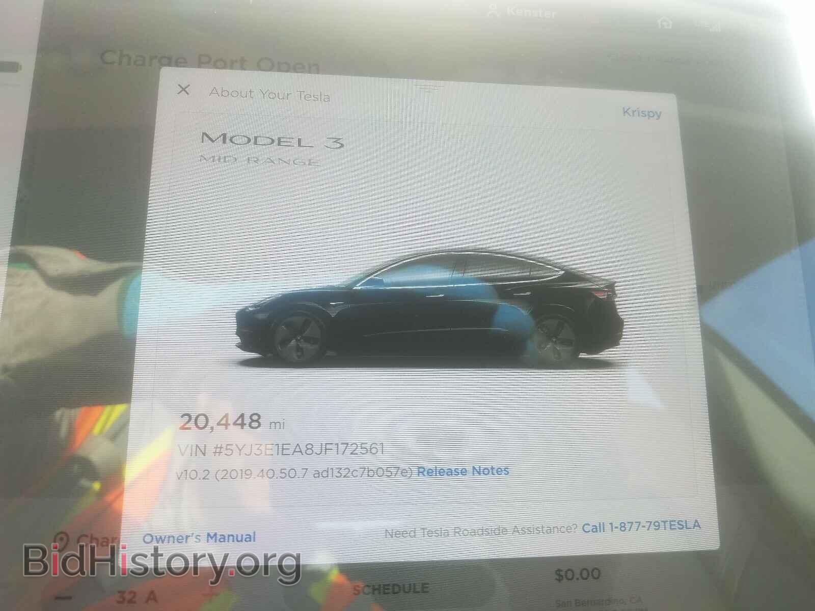 2018 TESLA MODEL 3 - VIN: 5YJ3E1EA8JF172561 - Фото 8