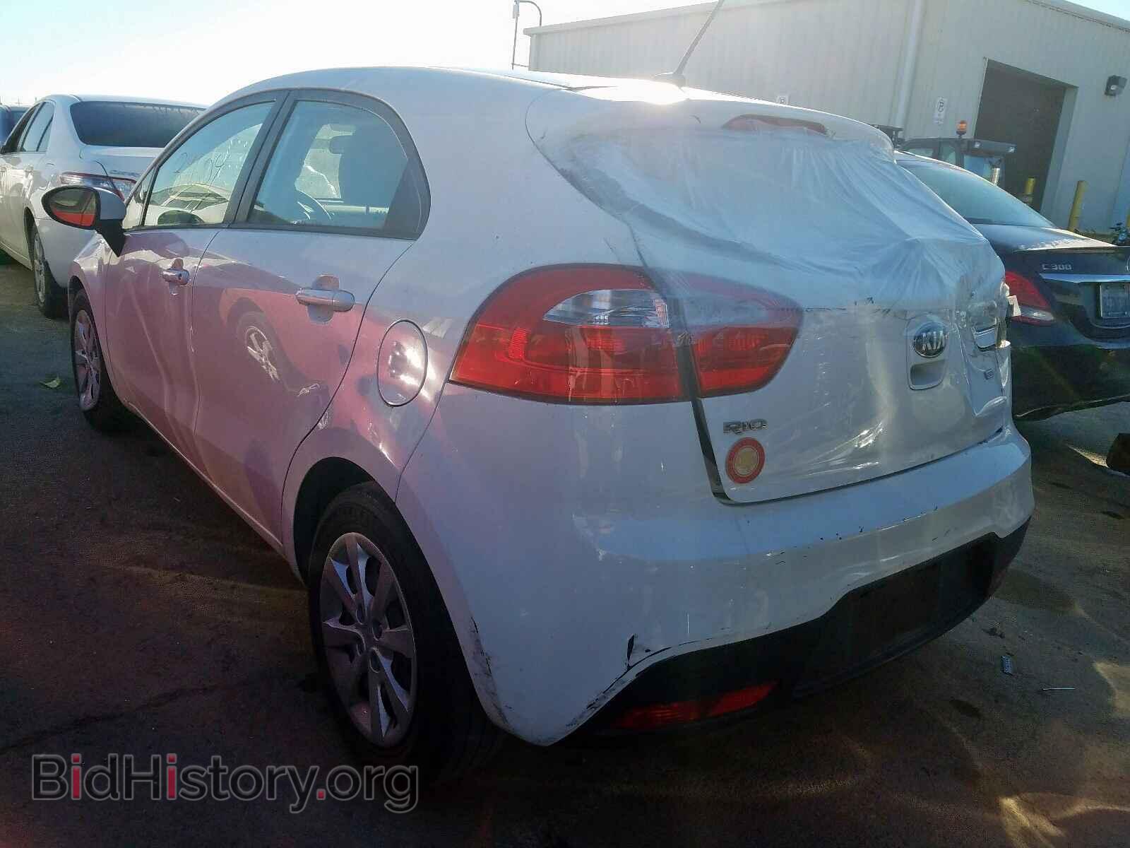 2013 KIA RIO - VIN: KNADM5A37D6285114 - Фото 3