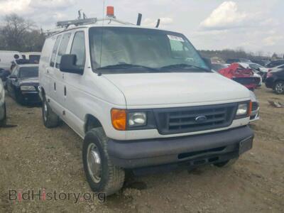2006 Ford ECONOLINE, white — VIN 1FTNE24L56DB16707, Copart