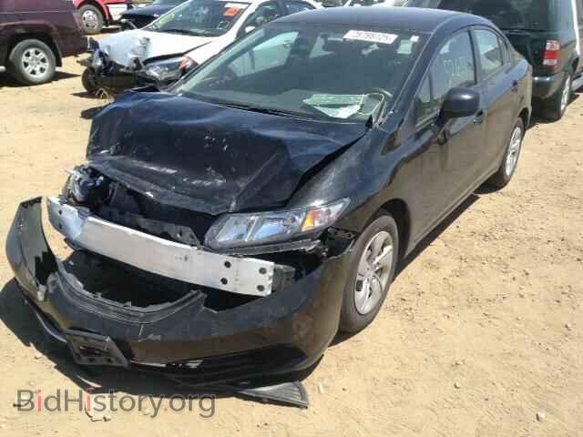 2013 HONDA CIVIC - VIN: 2HGFB2F58DH500350 - Фото 2
