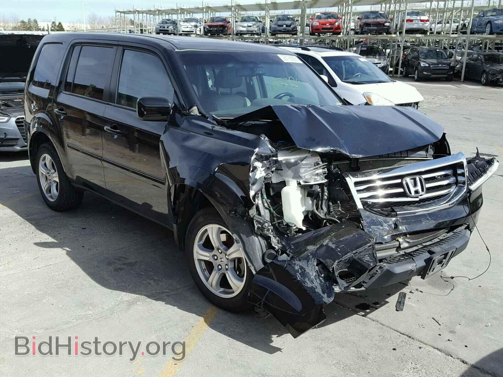 Фотография 5FNYF4H64CB001689 - HONDA PILOT 2012