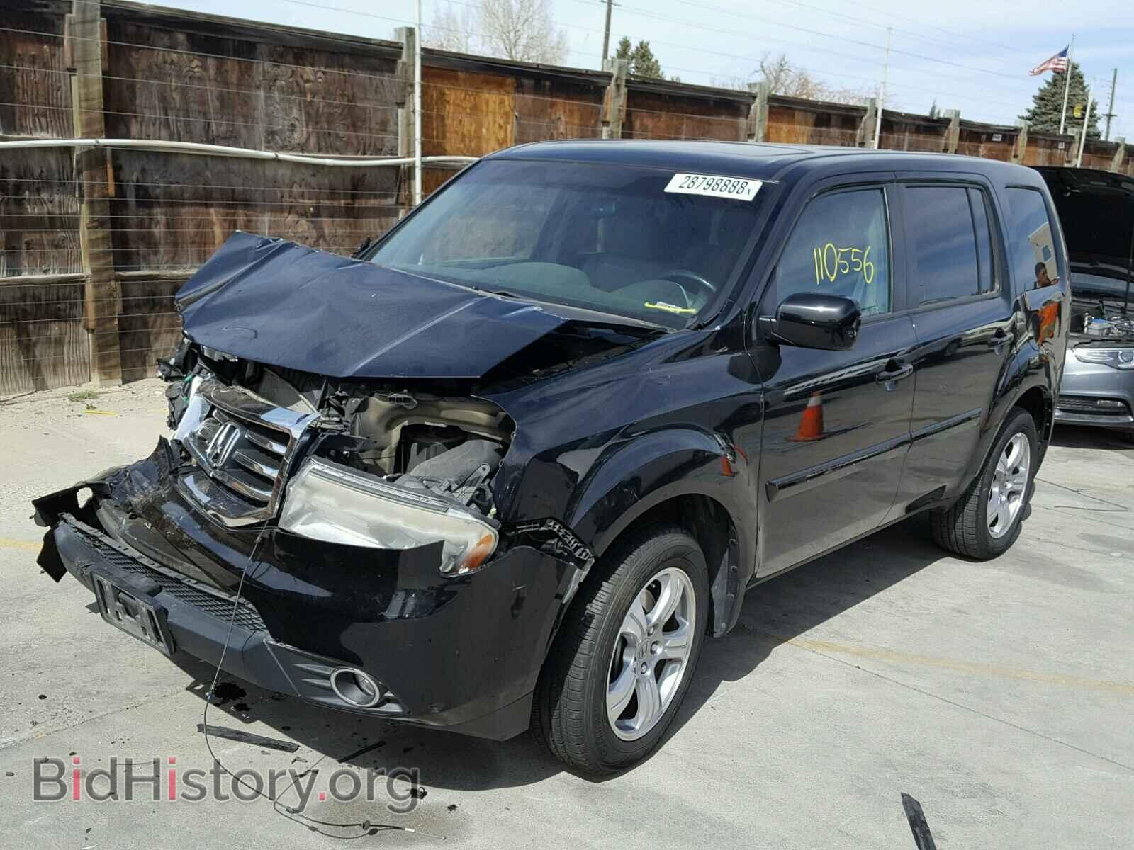 2012 HONDA PILOT - VIN: 5FNYF4H64CB001689 - Фото 2