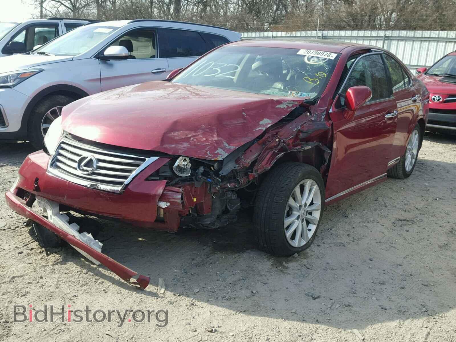 2010 LEXUS ES350 - VIN: JTHBK1EG7A2359140 - Фото 2