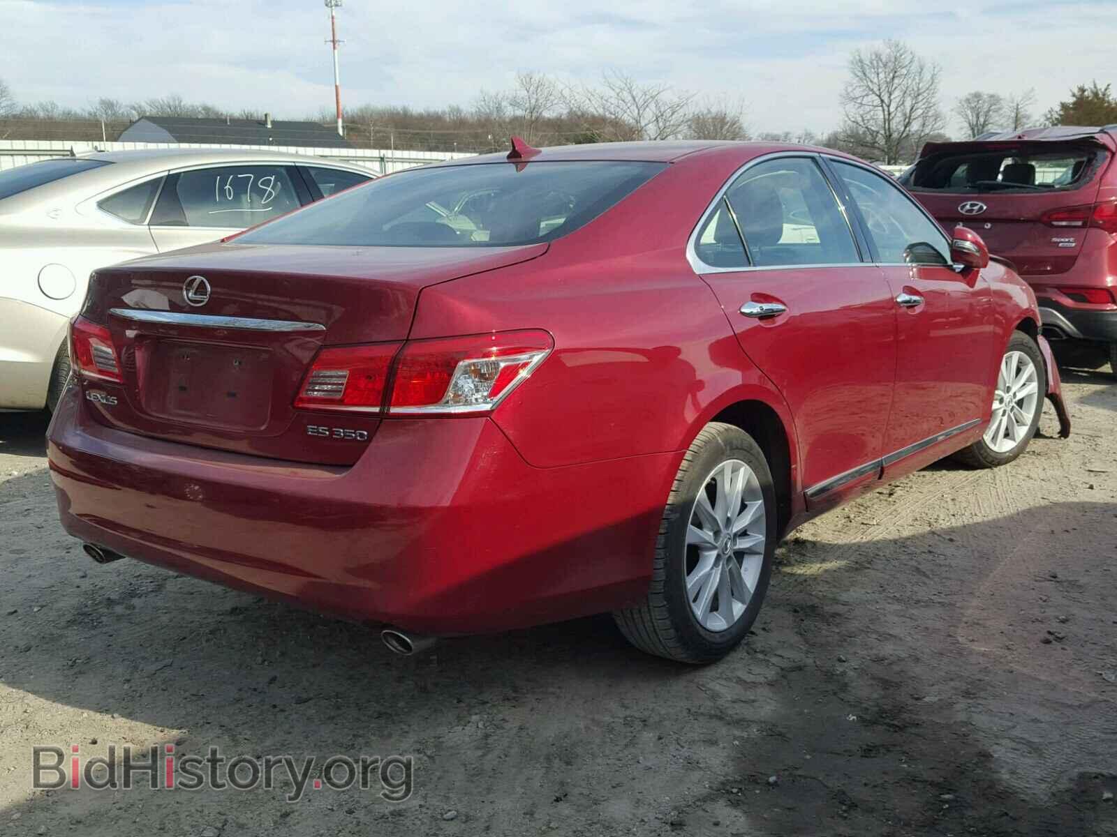 2010 LEXUS ES350 - VIN: JTHBK1EG7A2359140 - Фото 4