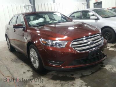 2016 Ford TAURUS Taurus SEL, brown — VIN 1FAHP2E82GG156413, Copart