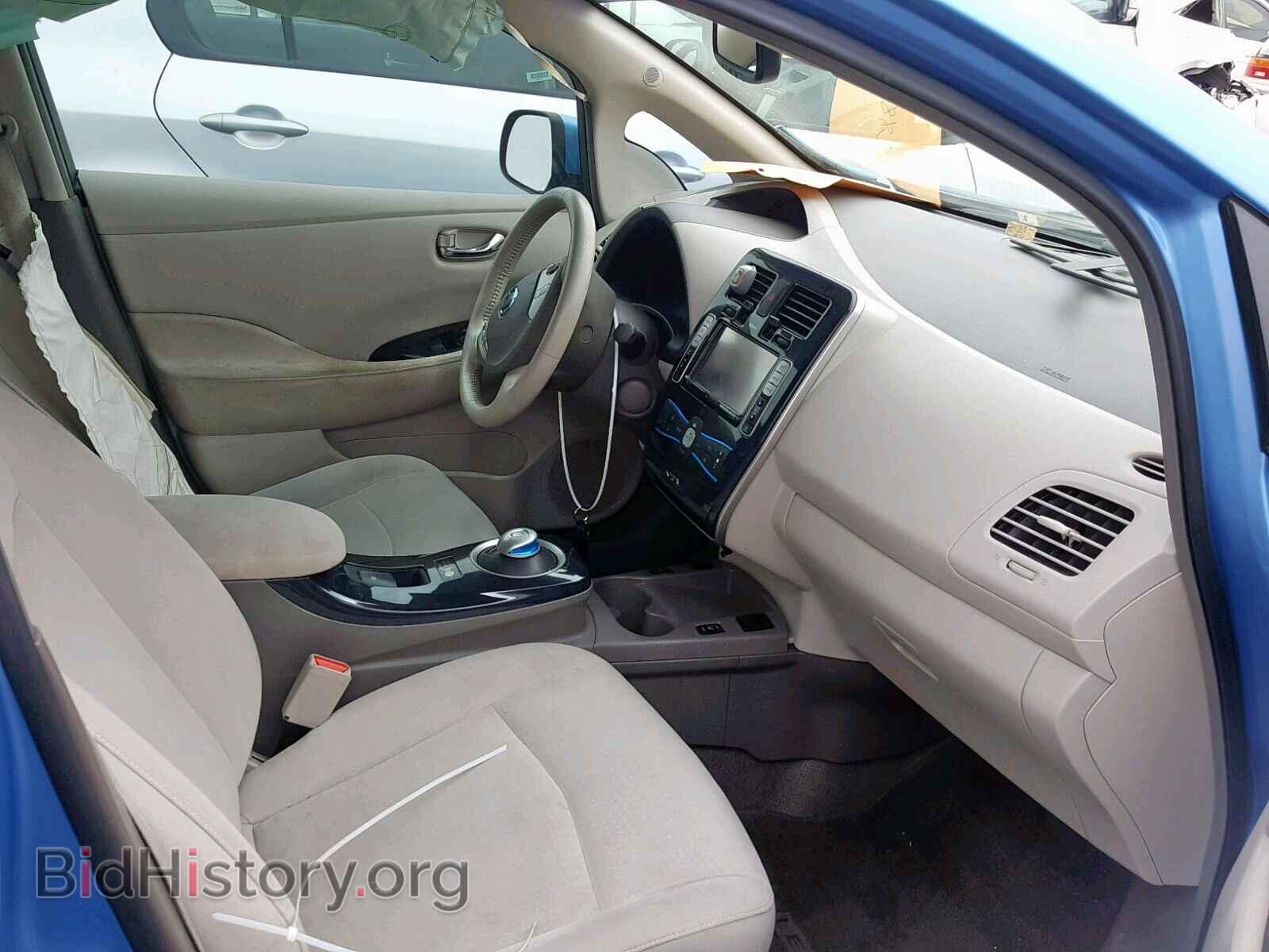 2012 NISSAN LEAF - VIN: JN1AZ0CP5CT027154 - Фото 5