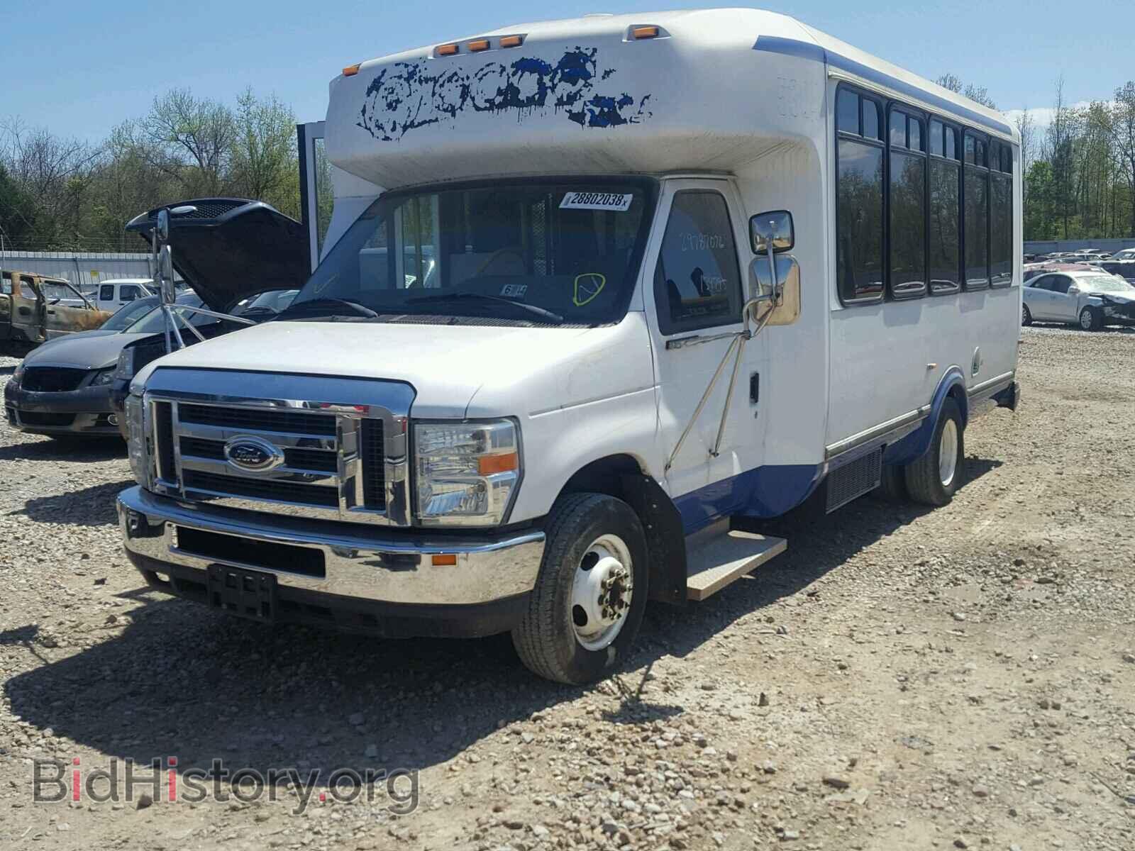 2009 FORD ECONOLINE - VIN: 1FDFE45P39DA50983 - Фото 2