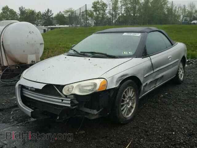 2004 CHRYSLER SEBRING - VIN: 1C3EL55RX4N387395 - Фото 2
