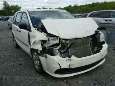 2011 Dodge CARAVAN Grand Cara, white — VIN 2D4JN1AG0BR640437, Copart