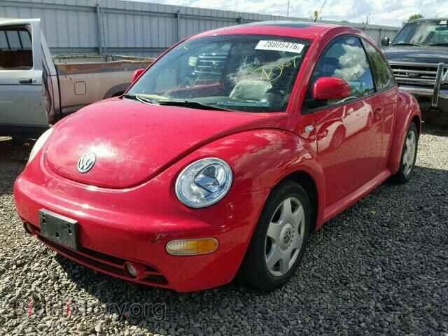 2000 VOLKSWAGEN BEETLE - VIN: 3VWCA21C0YM497393 - Фото 2