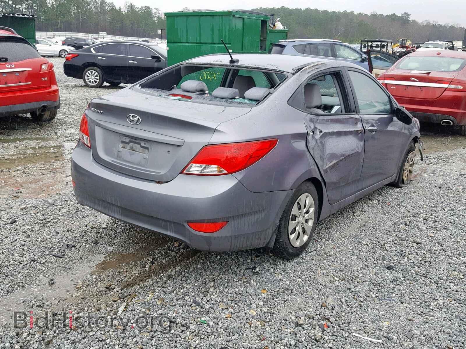 2015 HYUNDAI ACCENT - VIN: KMHCT4AE0FU921363 - Фото 4