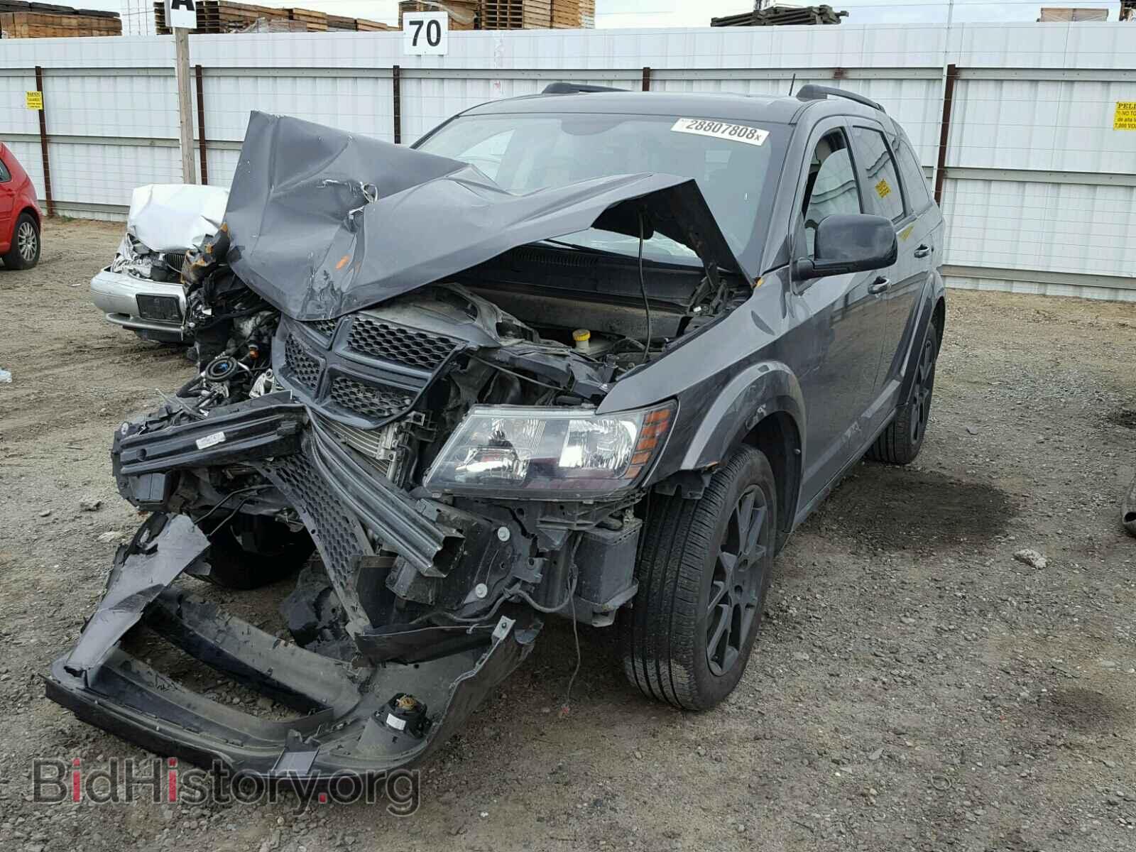 2015 DODGE JOURNEY - VIN: 3C4PDCBB4FT573207 - Фото 2