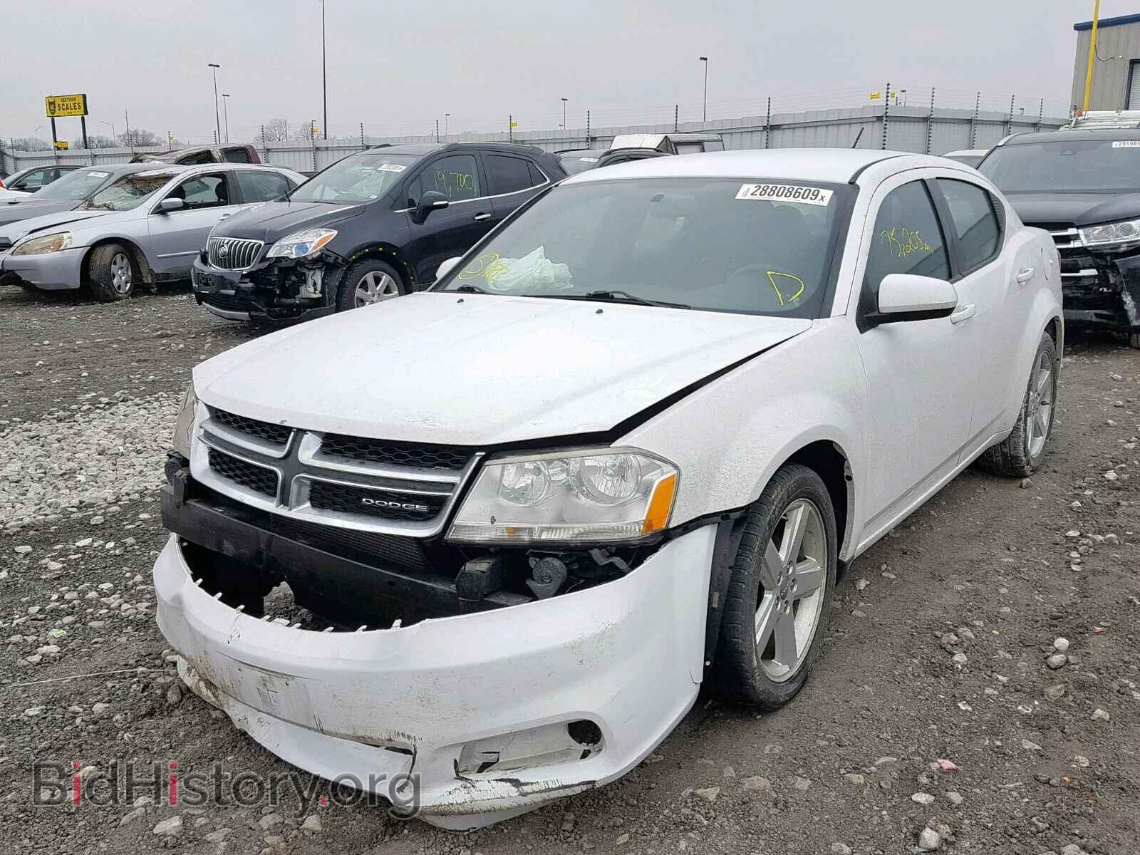 2012 DODGE AVENGER - VIN: 1C3CDZCB0CN171894 - Фото 2