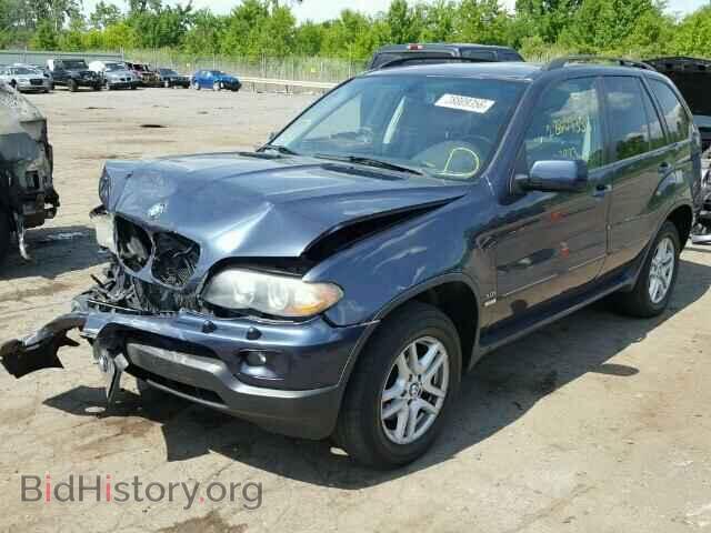 2005 BMW X5 - VIN: 5UXFA13585LY19587 - Фото 2
