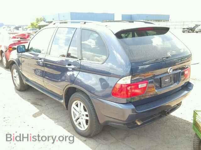 2005 BMW X5 - VIN: 5UXFA13585LY19587 - Фото 3