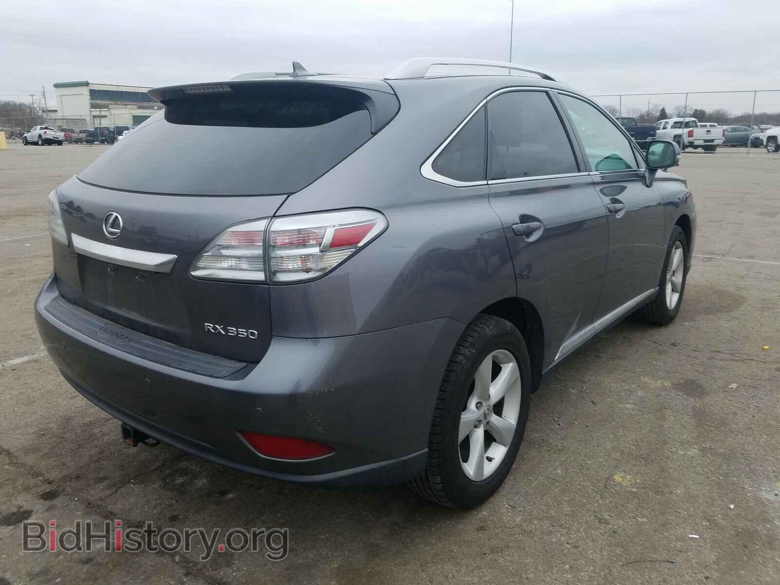 2012 LEXUS RX350 - VIN: 2T2BK1BA7CC139031 - Фото 4