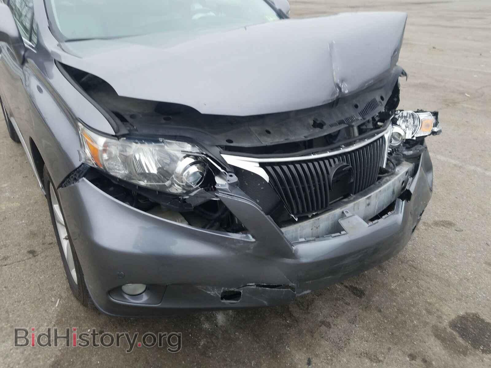 2012 LEXUS RX350 - VIN: 2T2BK1BA7CC139031 - Фото 9