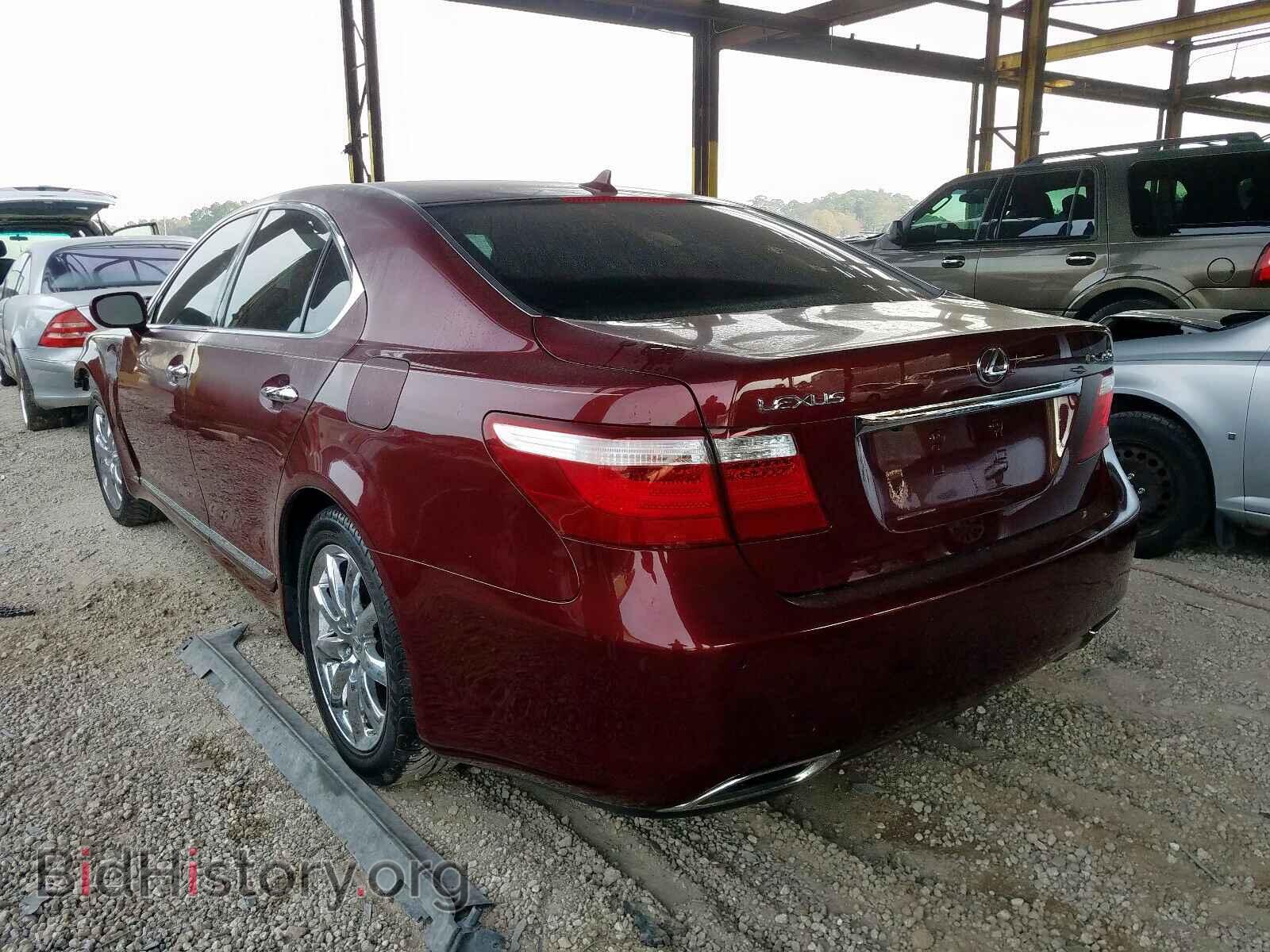 2008 LEXUS LS460 - VIN: JTHBL46F085067620 - Фото 3