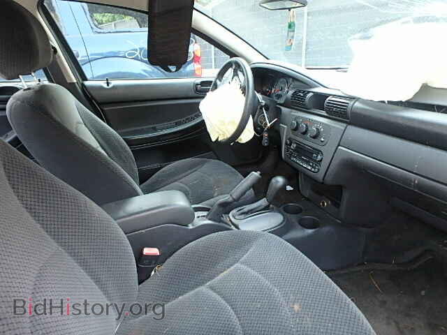 2005 CHRYSLER SEBRING - VIN: 1C3EL46X95N527719 - Фото 5