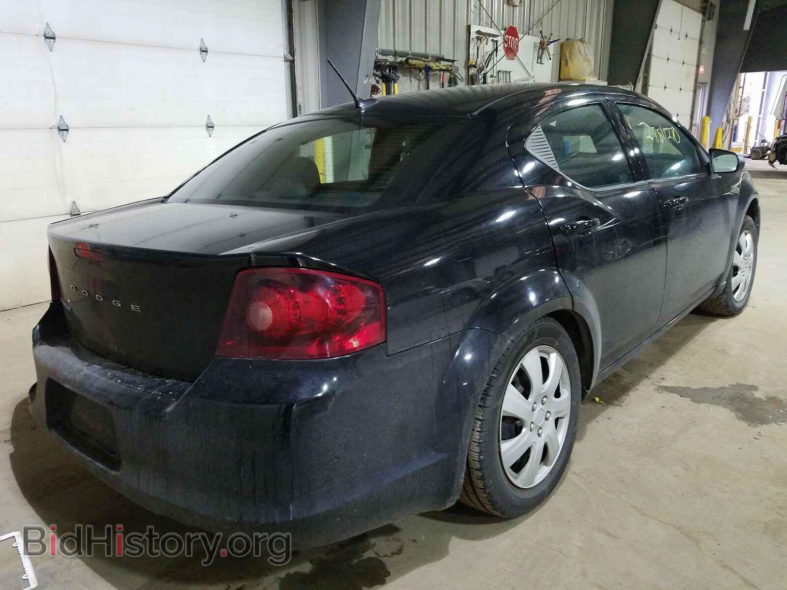 2013 DODGE AVENGER - VIN: 1C3CDZAB6DN702956 - Фото 4