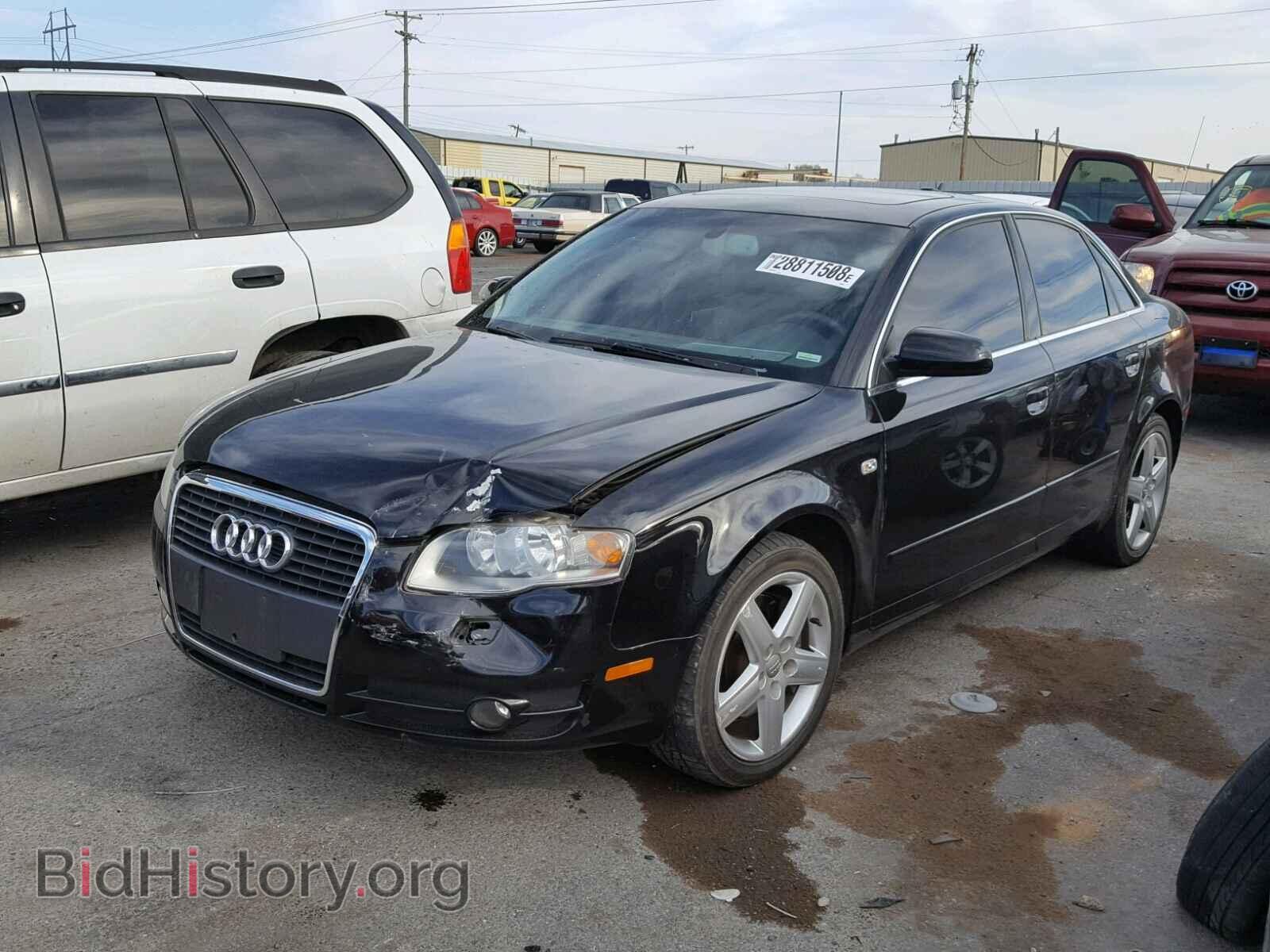 2005 AUDI A4 - VIN: WAUDG78E15A553986 - Фото 2