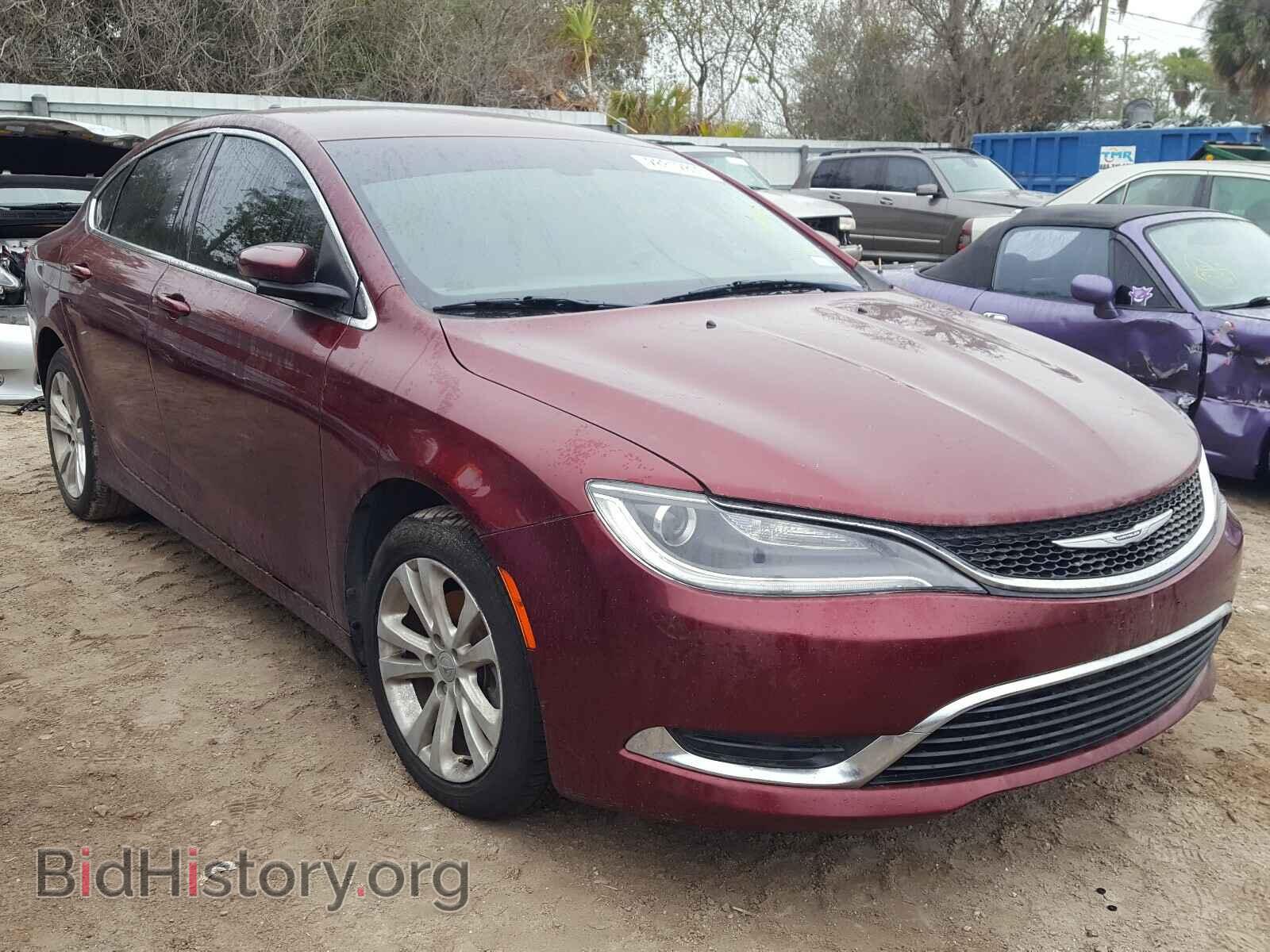 Photo 1C3CCCAB7FN759654 - CHRYSLER 200 2015