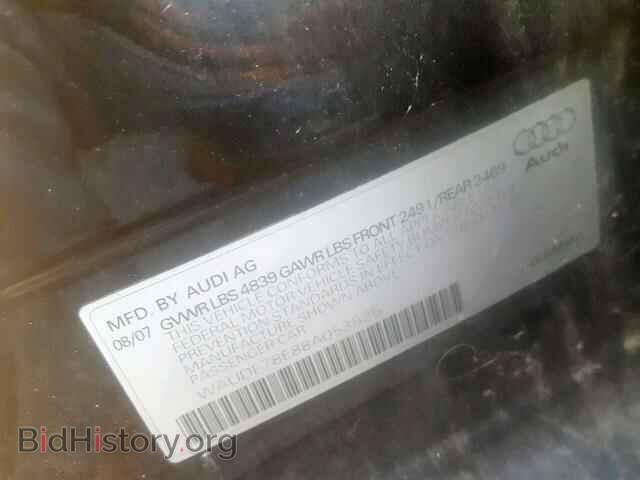2008 AUDI A4 - VIN: WAUDF78E88A053525 - Фото 10