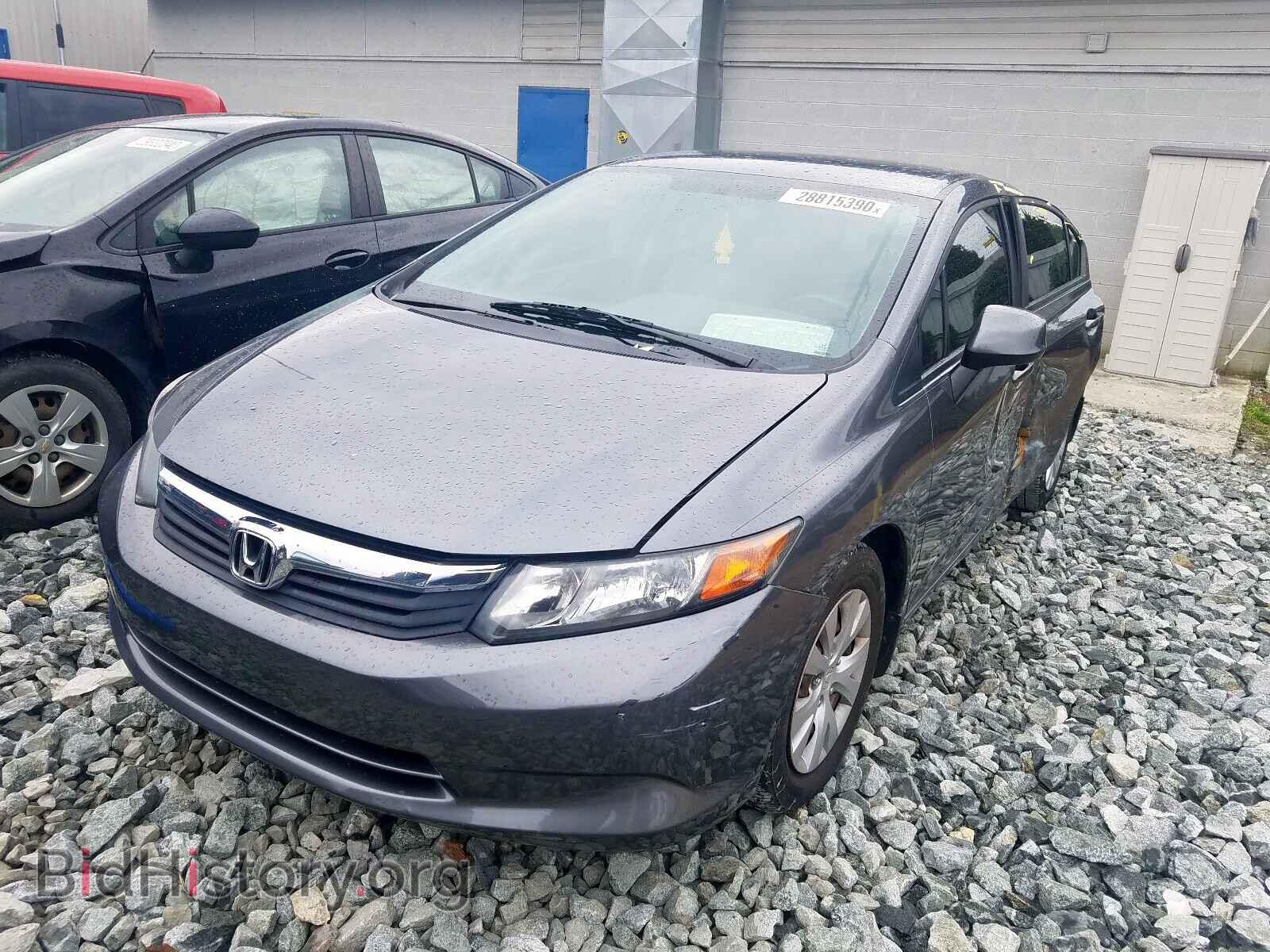 2012 HONDA CIVIC - VIN: 19XFB2F55CE065649 - Фото 2